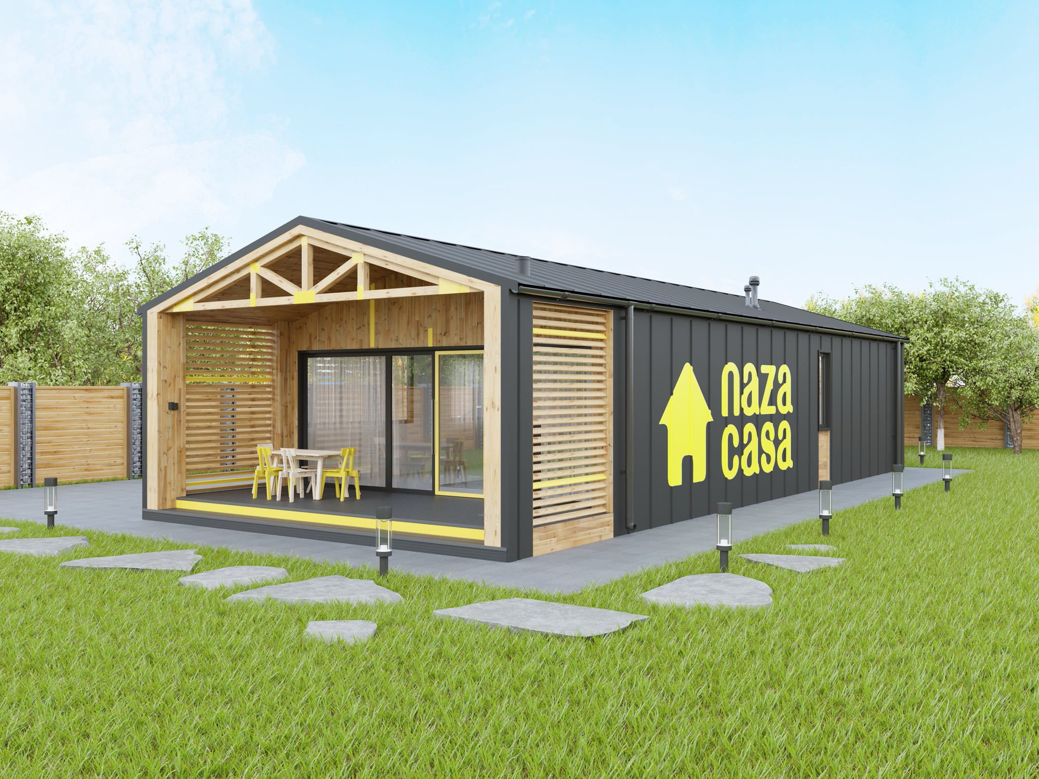 Барнхаус 1 этаж