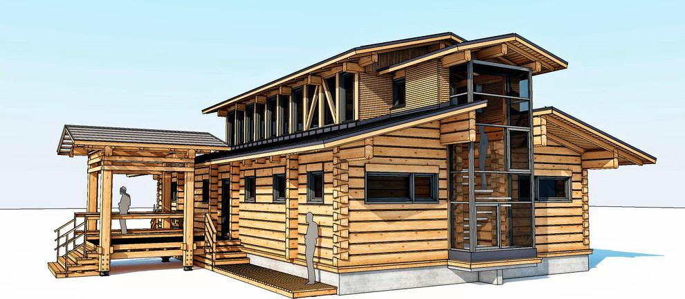 Обложка проекта: Лесная усадьба.