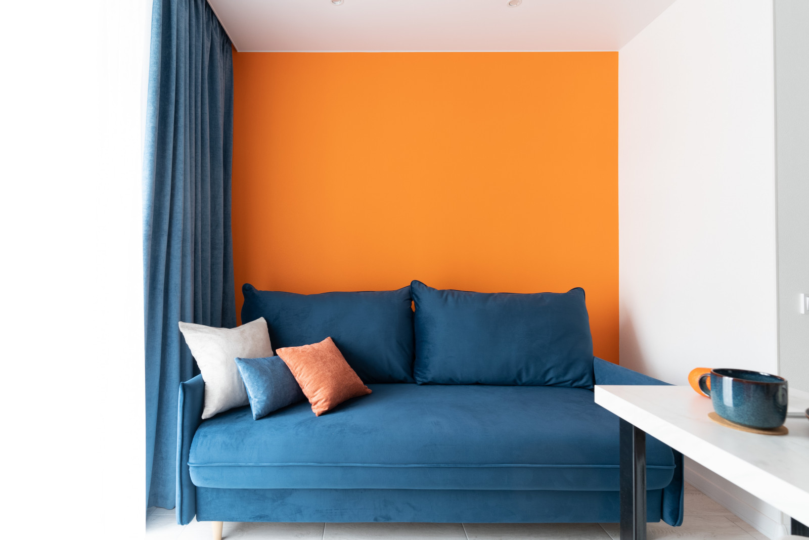 Акцентный ремонт в однушке 40 кв.м