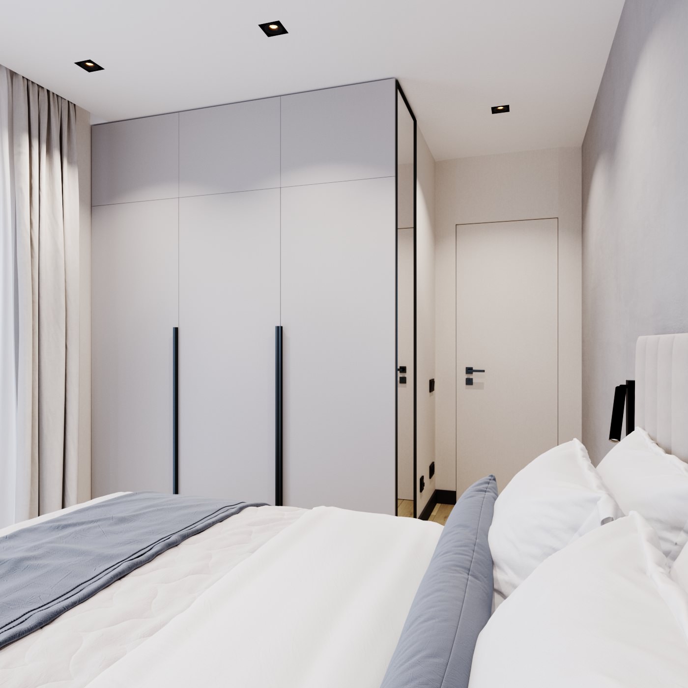 Минимализм в квартире на Басаргина