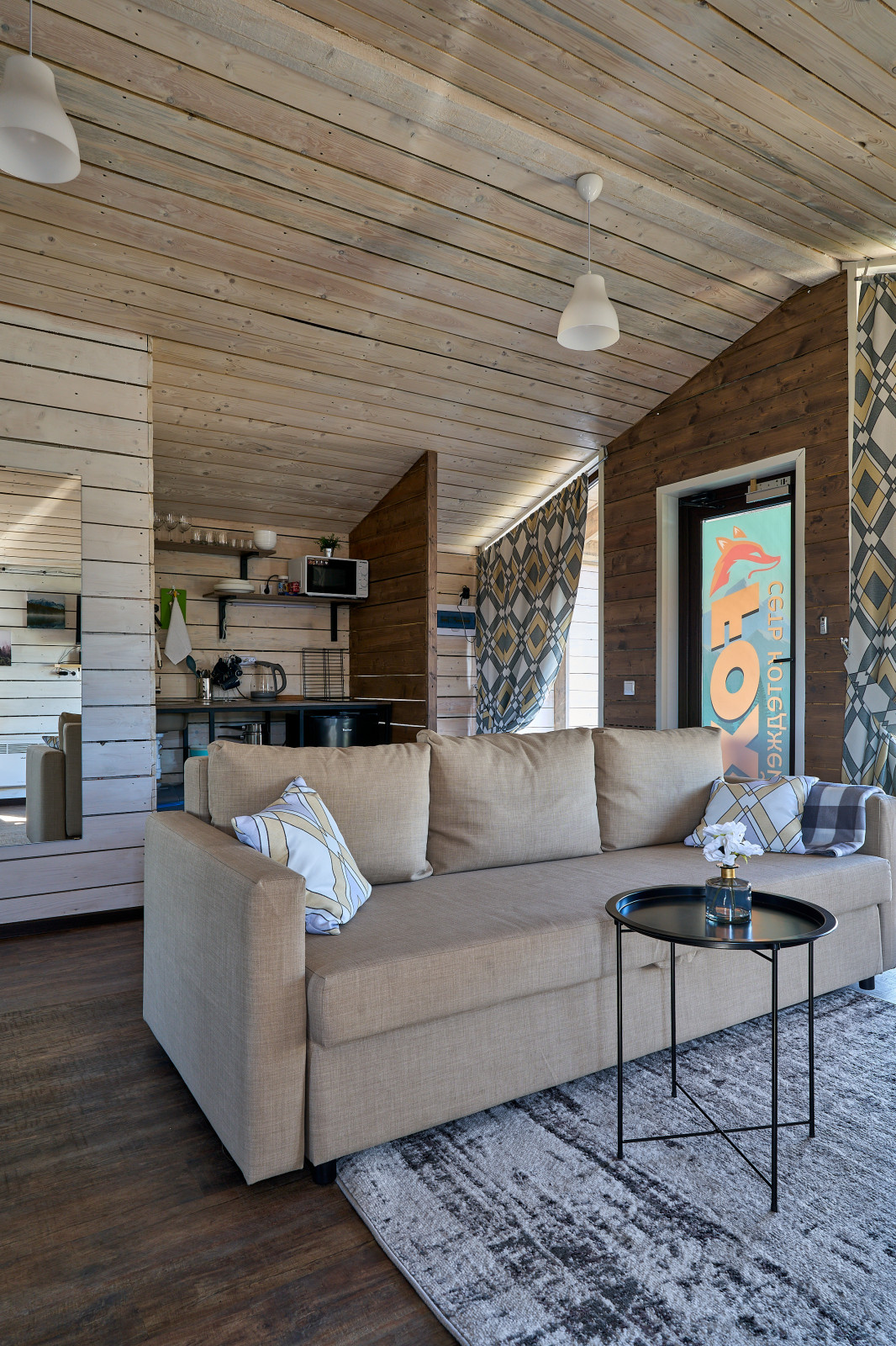 Сеть коттеджей FOX. Интерьер.