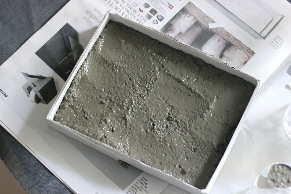 Своими руками: Как сделать из бетона органайзеры для косметики