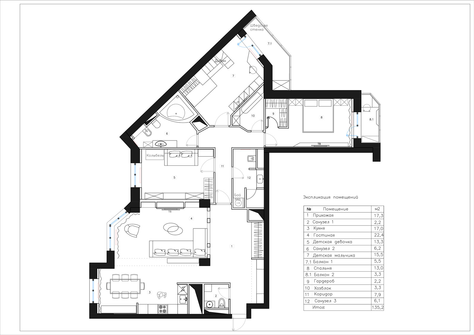 Квартира в Москве