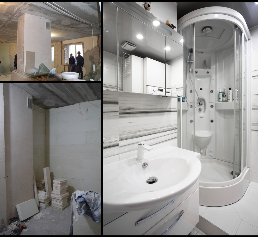 Двухкомнатная квартира в современном стиле.