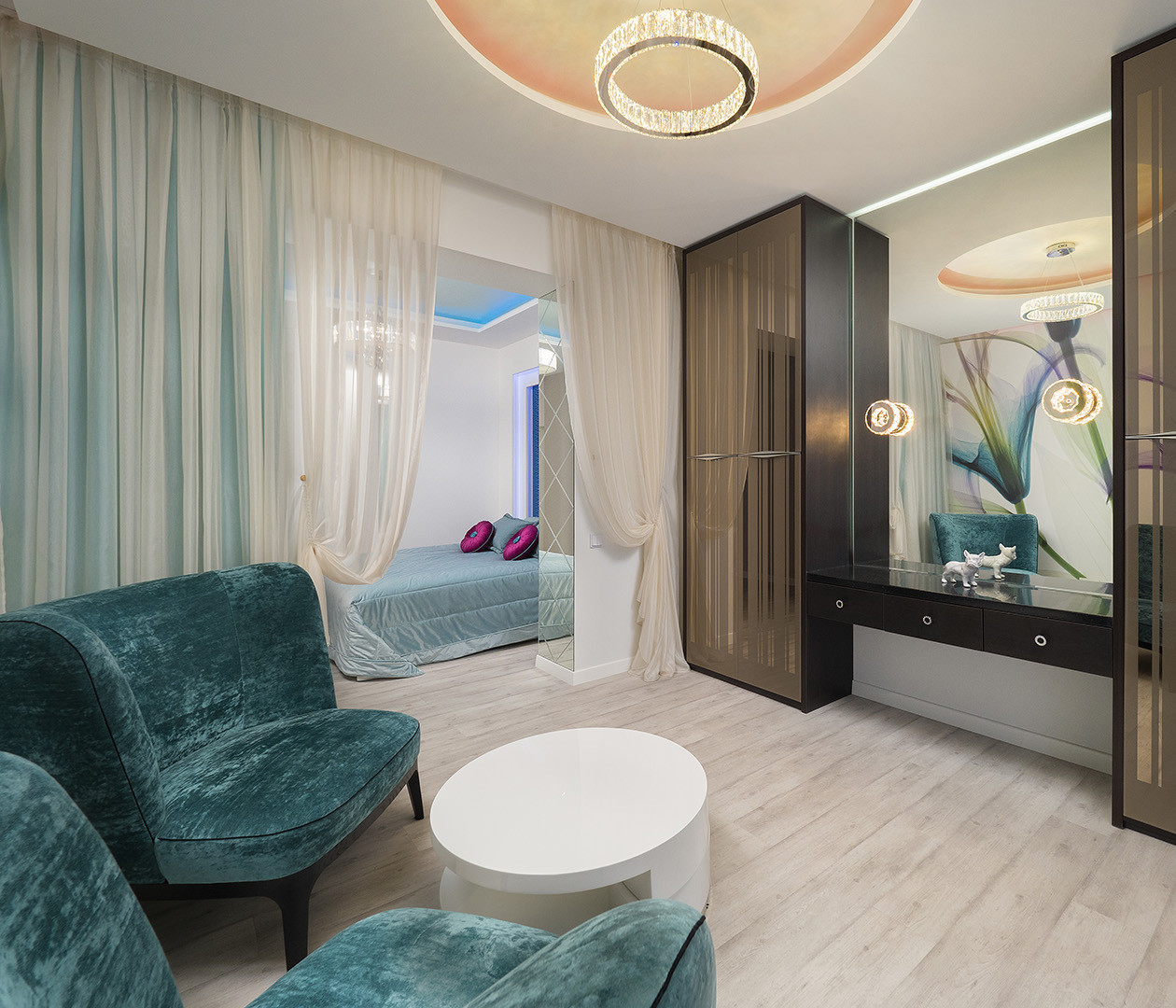 Дизайнерский ремонт квартиры-новостройки на Приморском проспекте