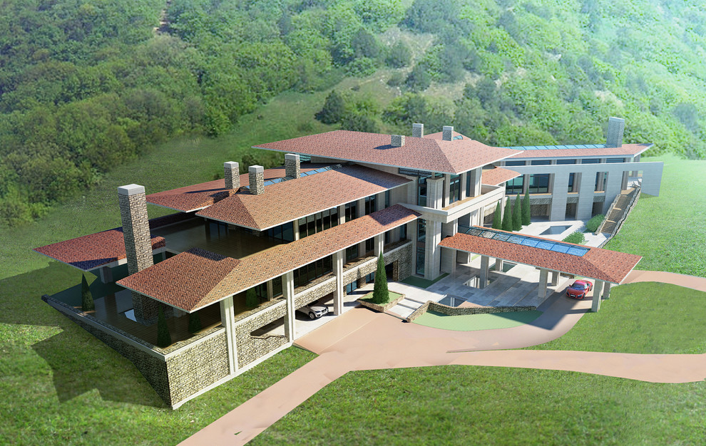 ПРОЕКТ ВИЛЛЫ С ДИЗАЙНОМ ИНТЕРЬЕРА