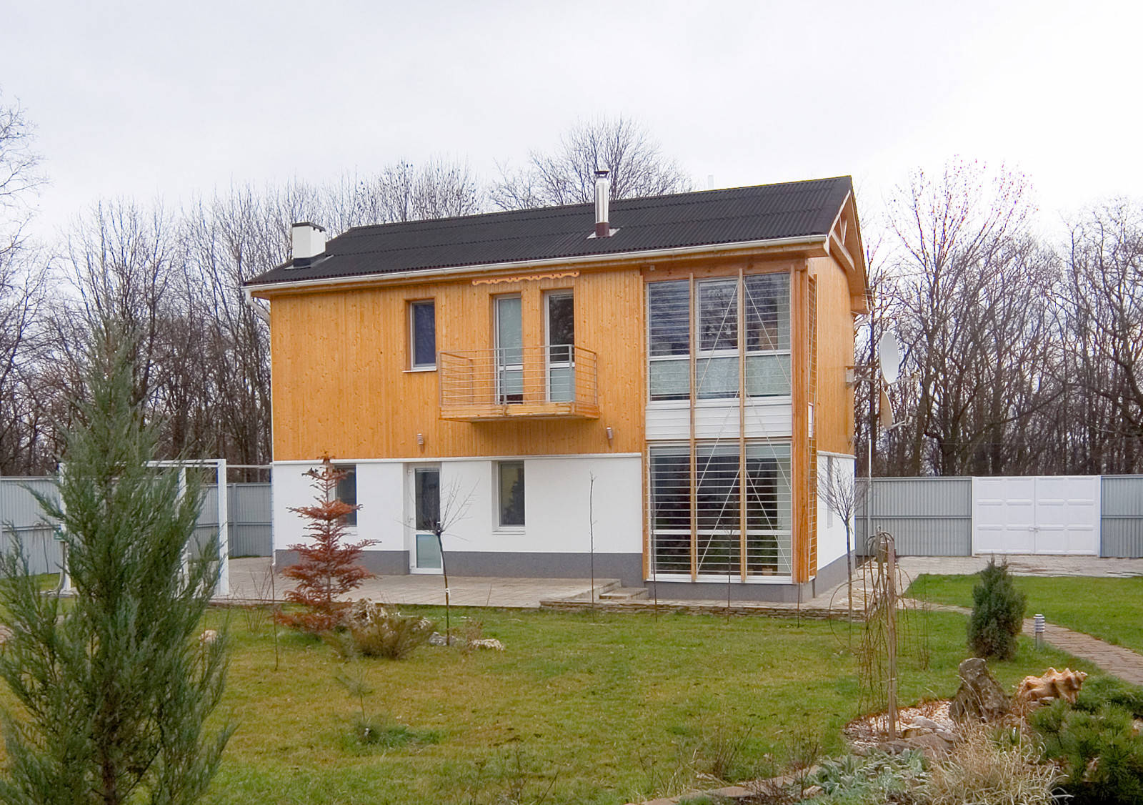 Коттедж. "Новая русская изба". г. Харьков