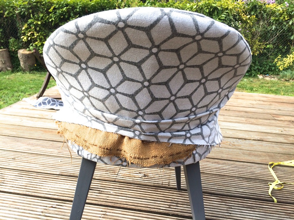 DIY : Как обновить старое кресло своими руками