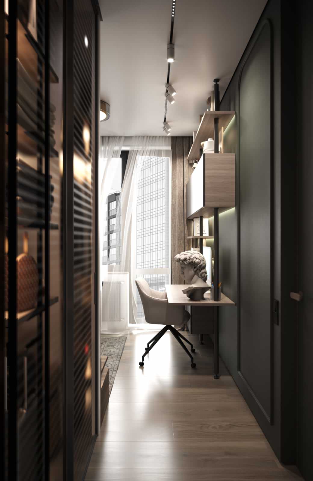 Дизайн квартиры в ЖК "Притяжение"