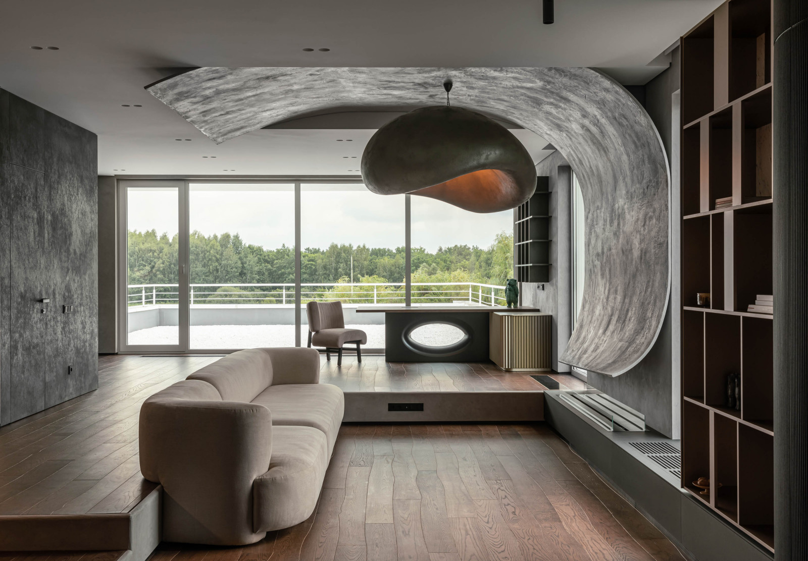 VYSHYTO HOUSE INTERIOR PART GREY