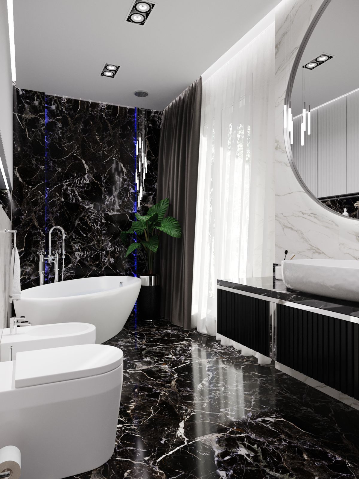 Обложка проекта: Частный дом // 2 этаж // Дизайн студия Льва Терехова