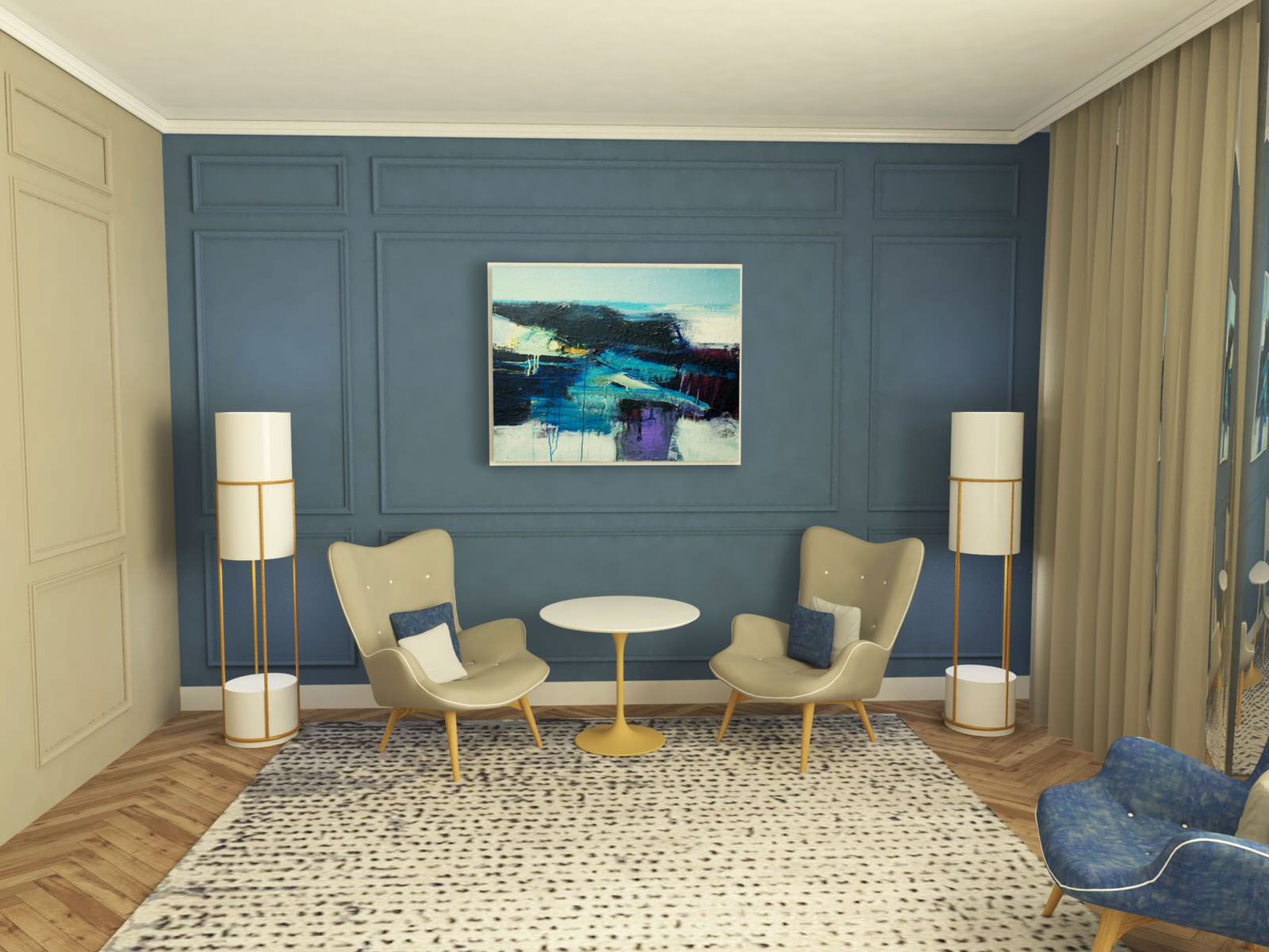 Проект двухкомнатной квартиры