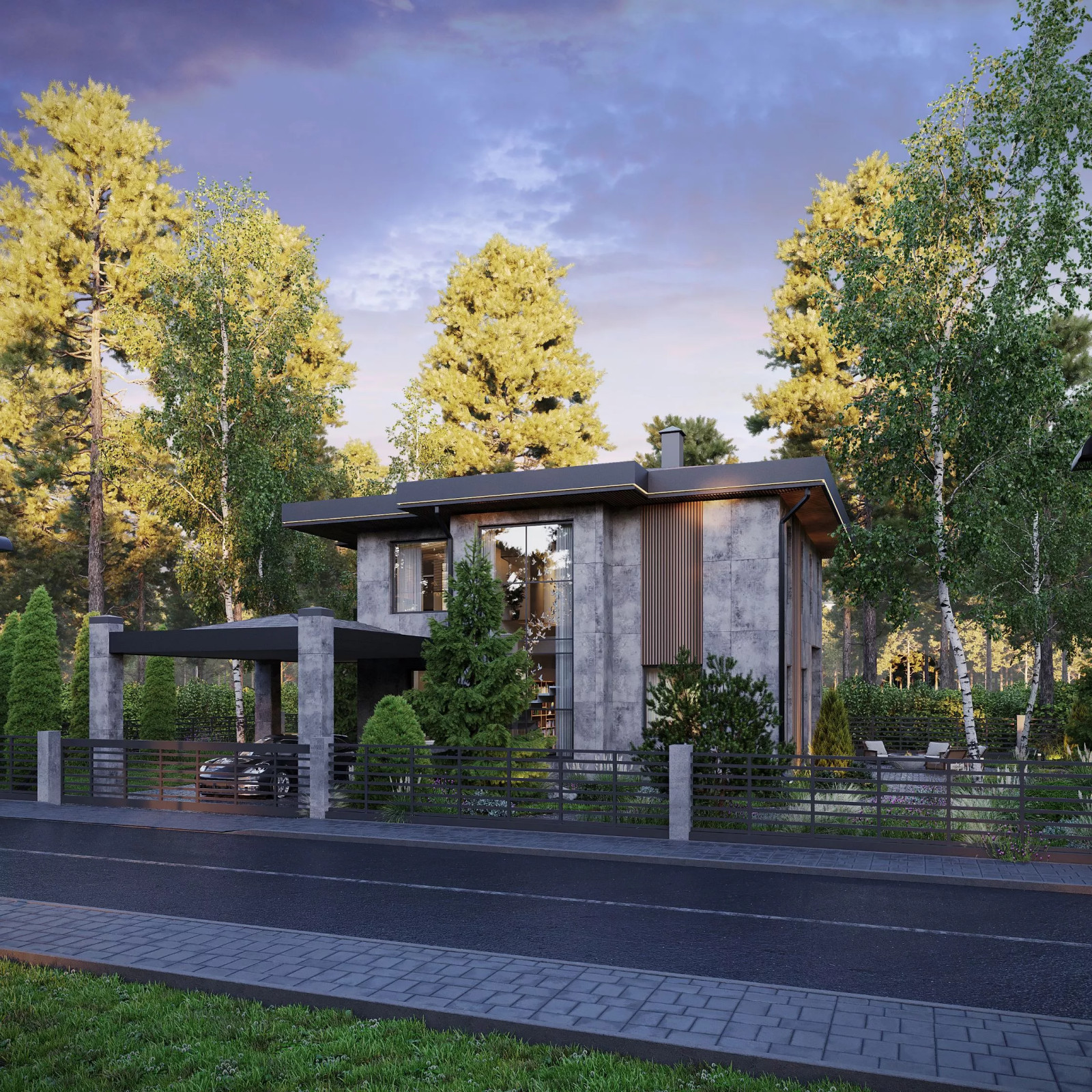 Проект дома Мендсары