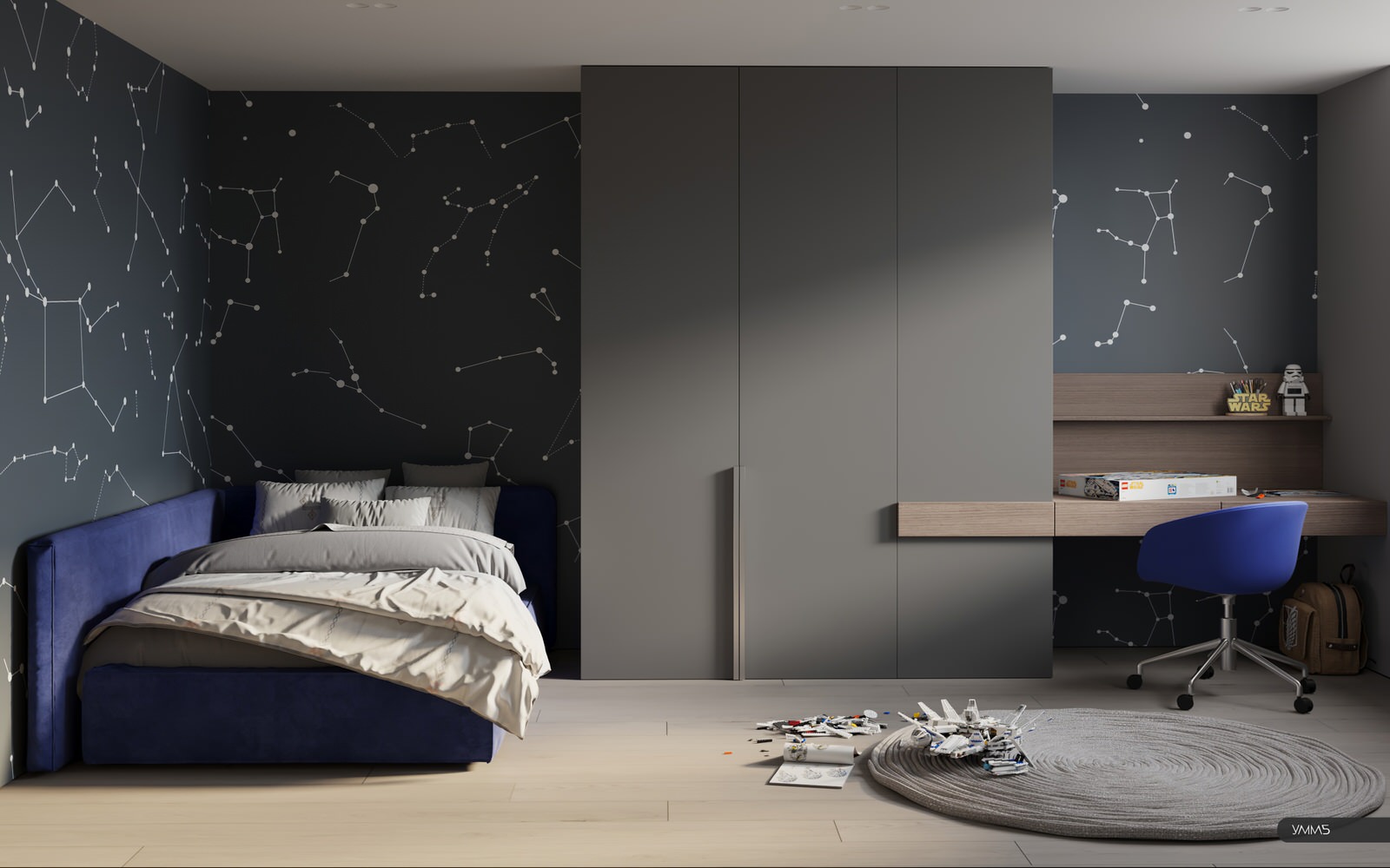 KOSMOS | Квартира 98 м²