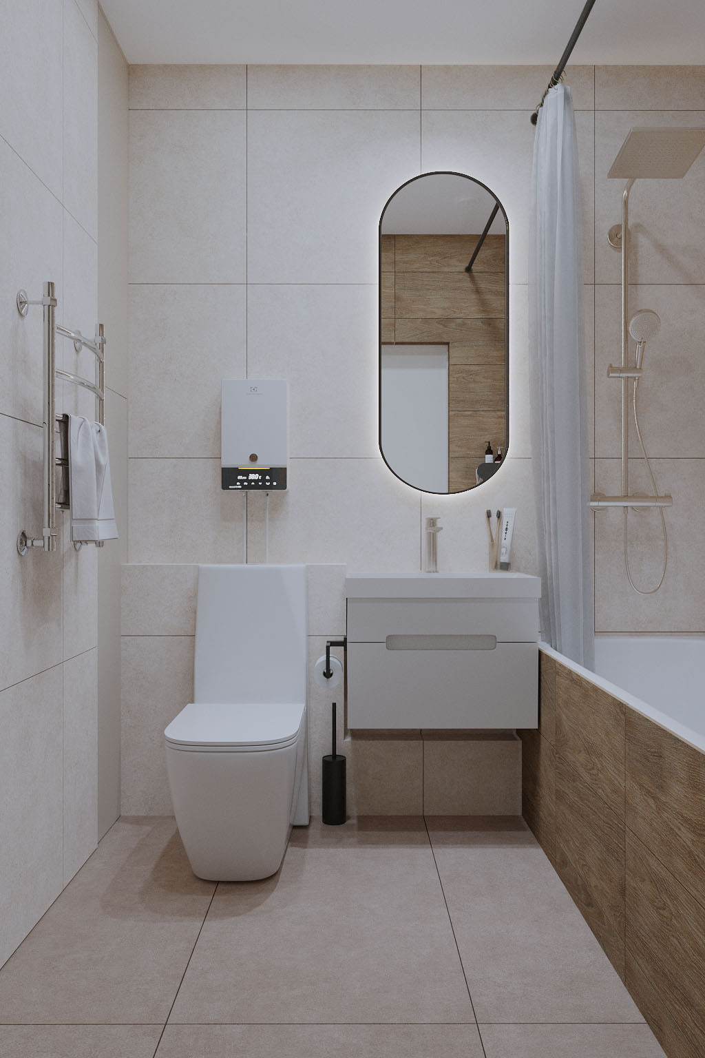 Бюджетная квартира с мебелью Озон