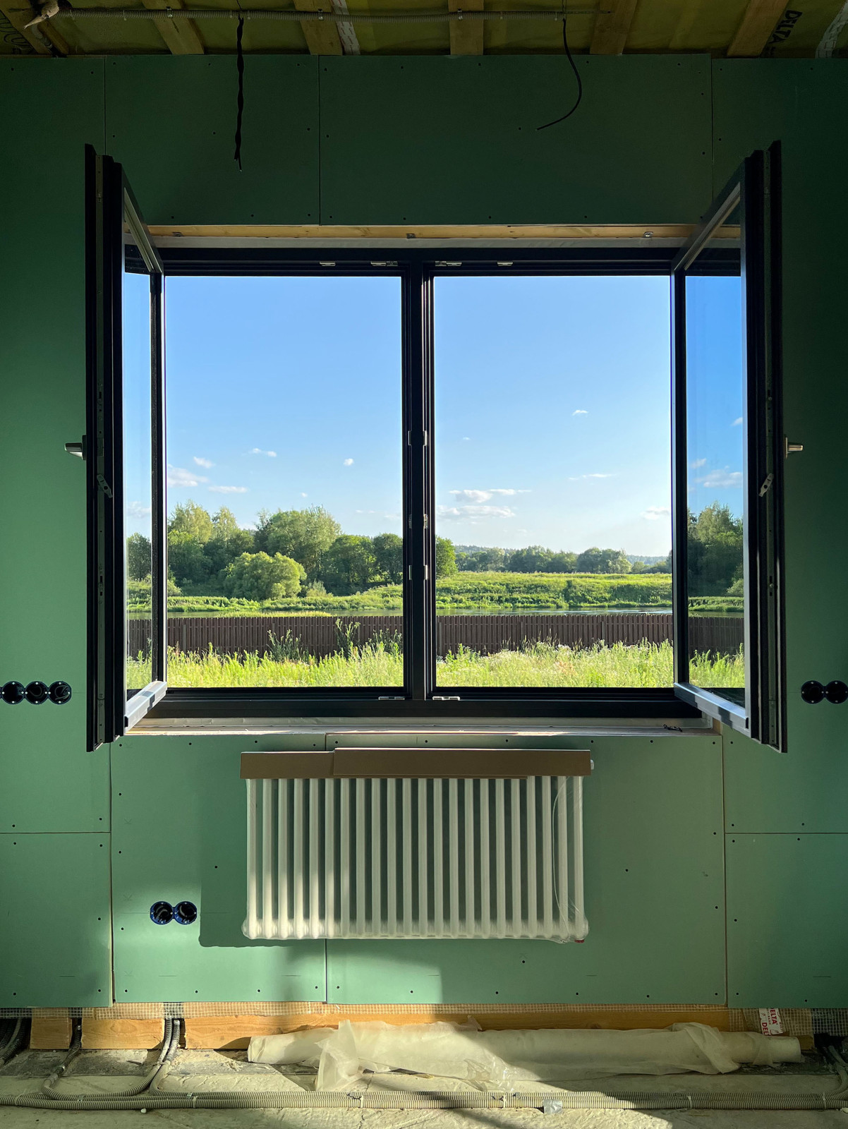 Остекление Каркасного дома в Одинцово