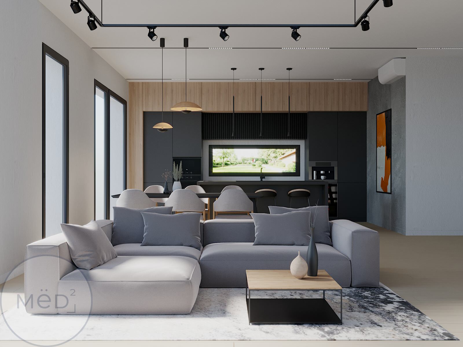 Кухня-гостиная