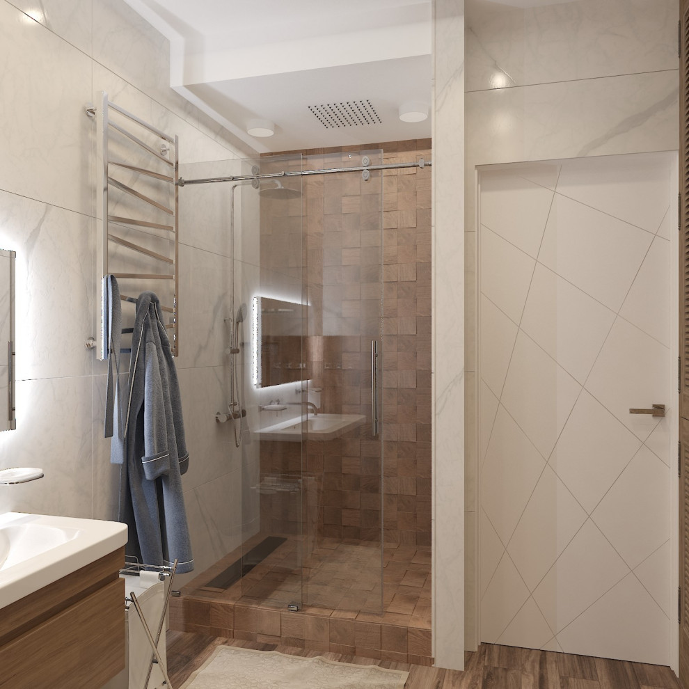 Дизайн проект квартиры для молодой девушки