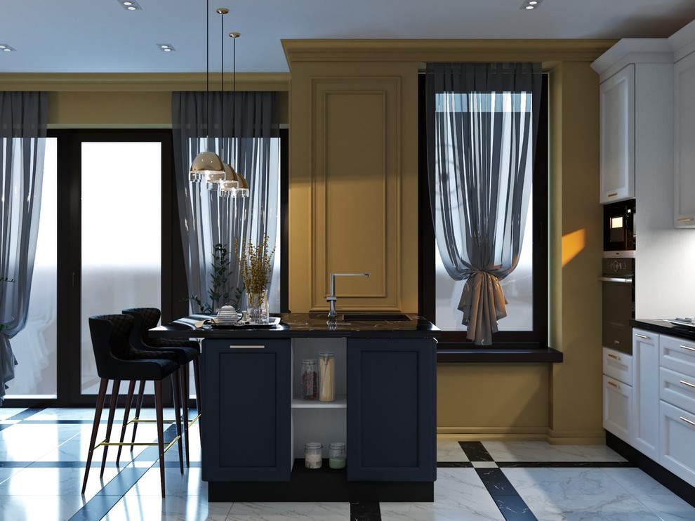 Коттедж в п. Юбилейный 160м2 во французском стиле Арт-Деко