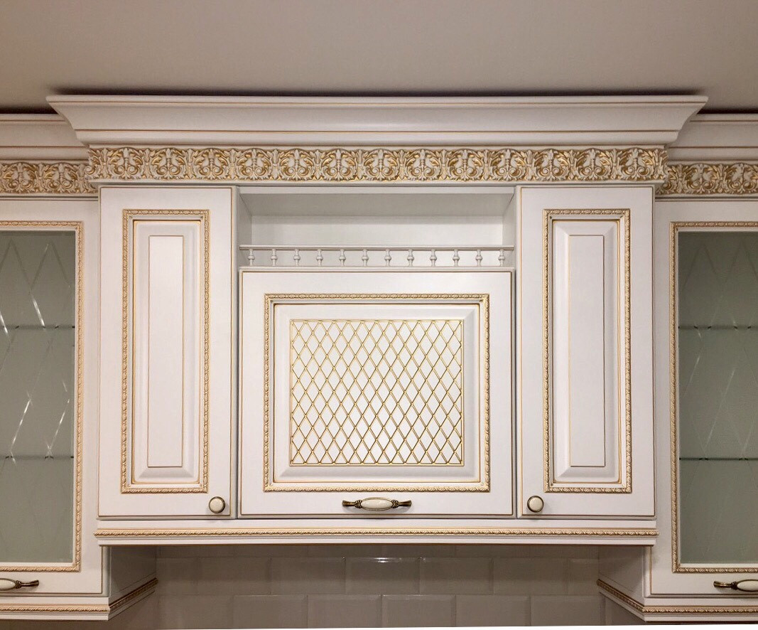 Кухня классика с островом