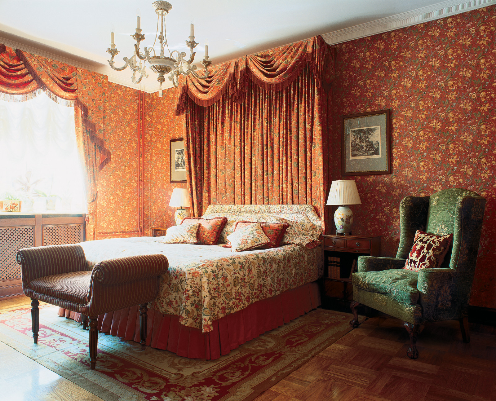 проект Английская спальня