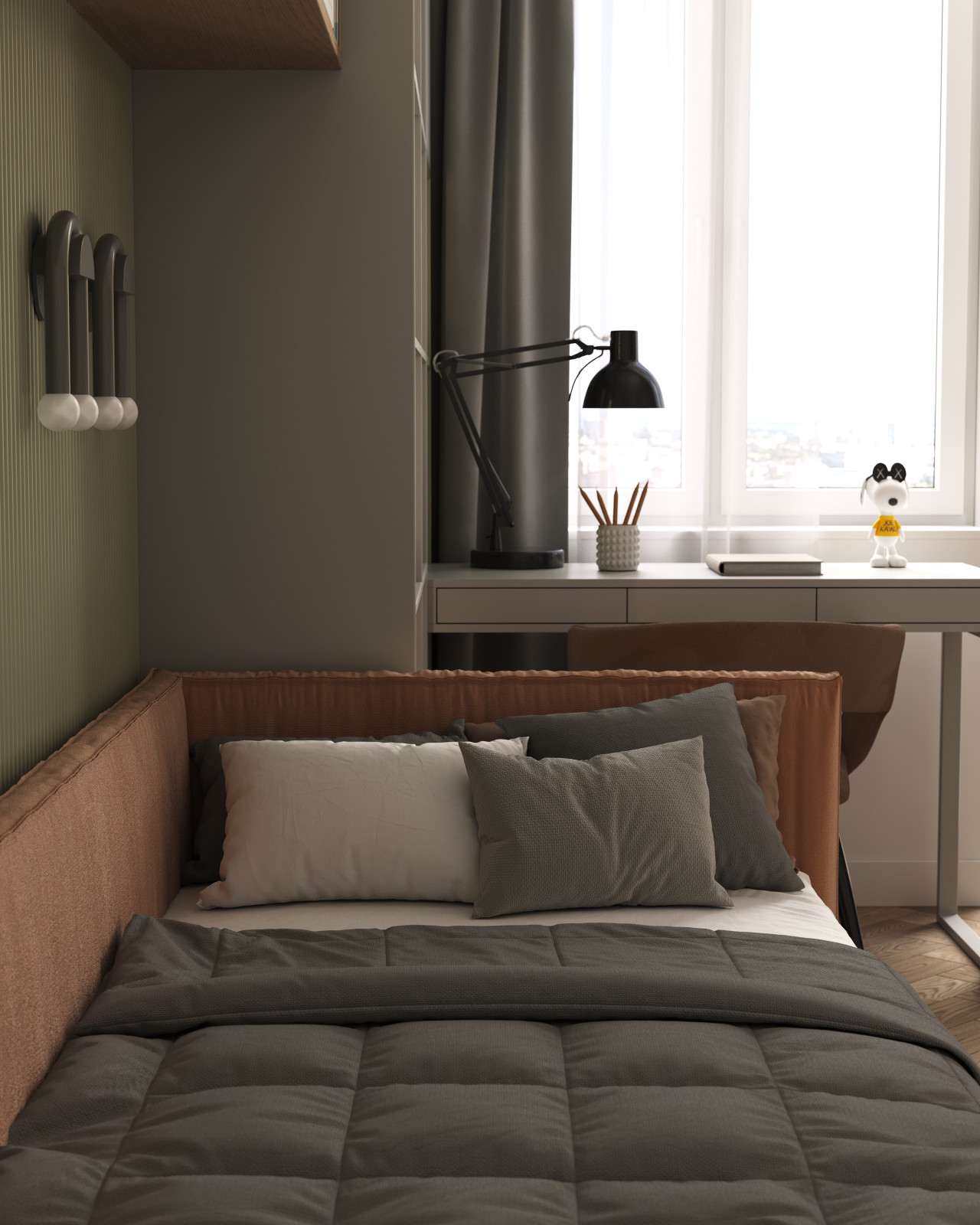 Проект трехкомнатной квартиры