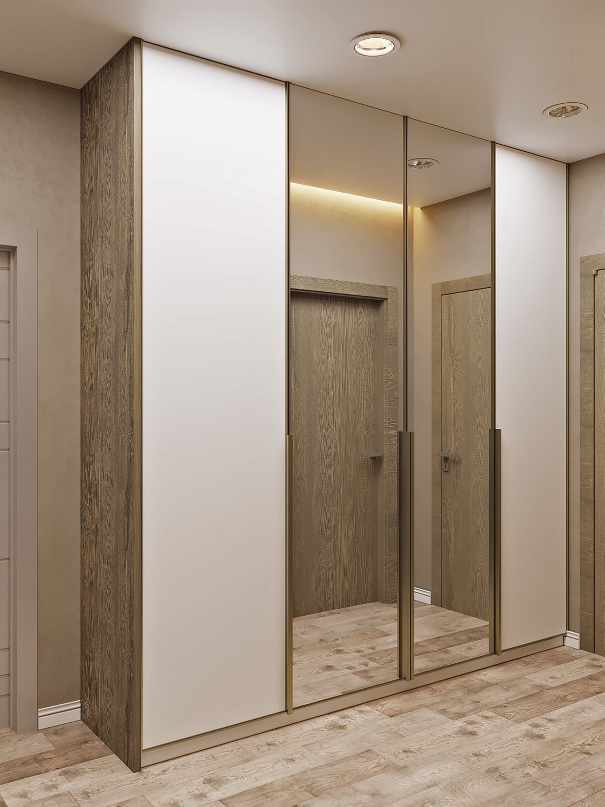 Интерьер в ЖК Ньютон для молодой пары