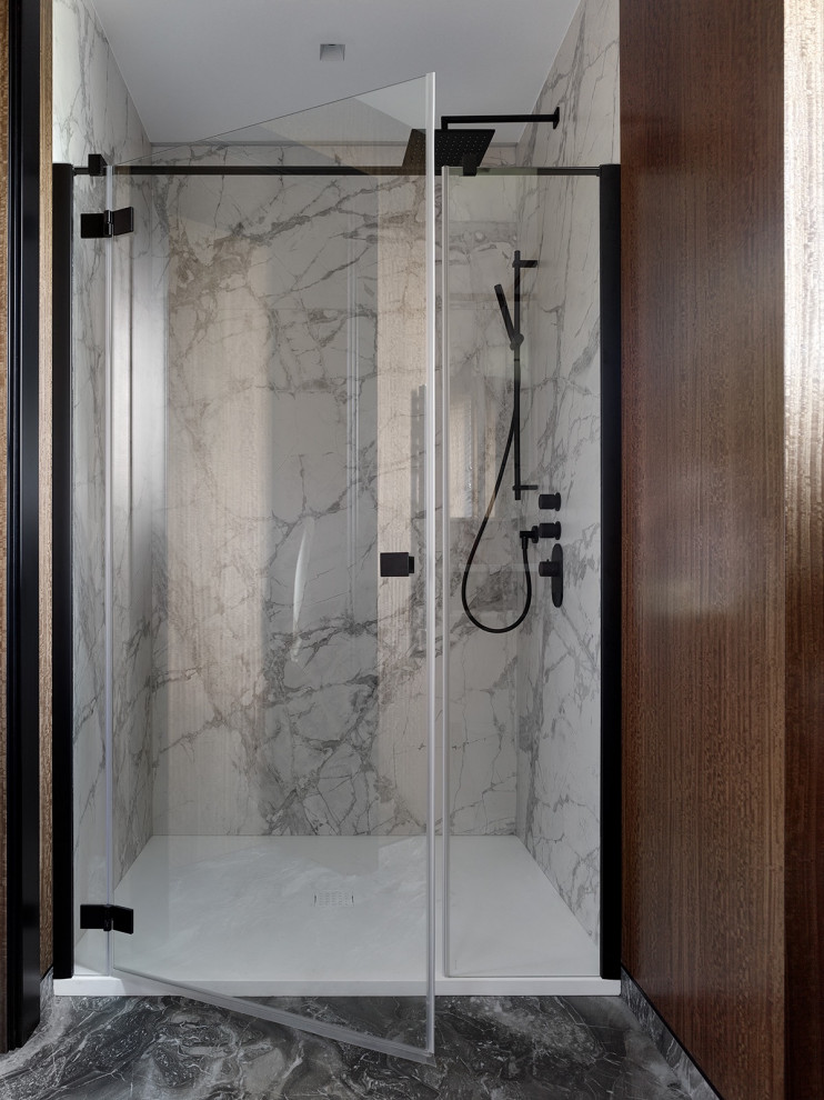 Люкс интерьер санузла в Квартире 120 кв. м. в Современном стиле