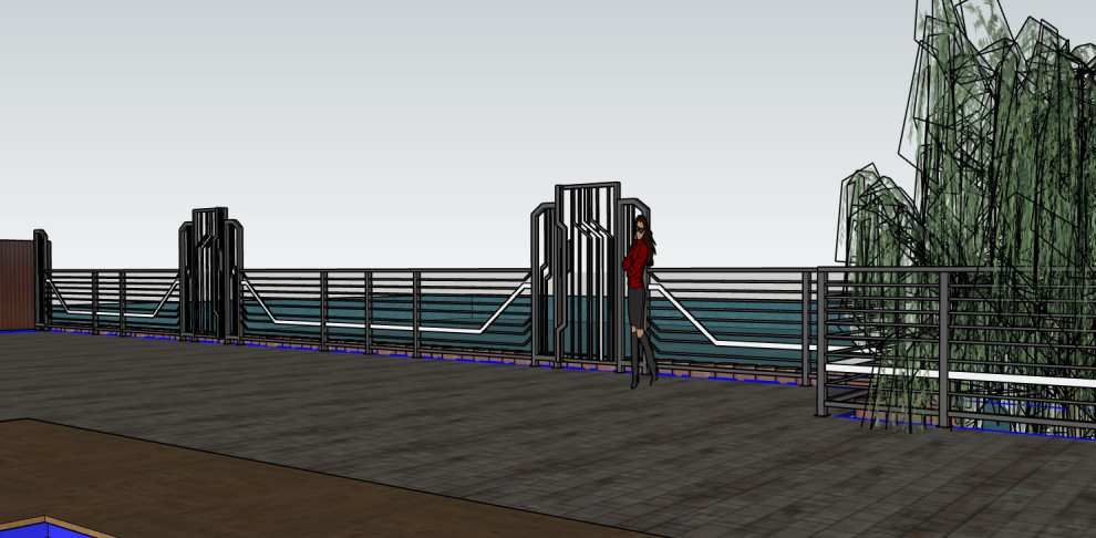 Обложка проекта: калитка