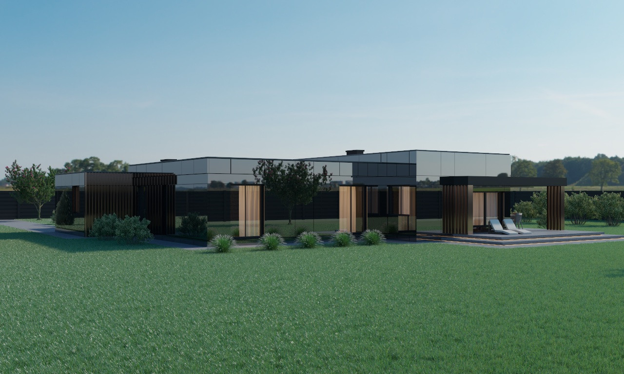 Проект одноэтажного дома №9