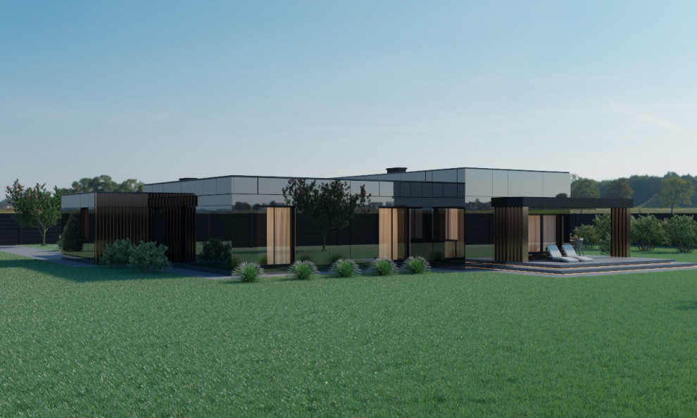 Проект одноэтажного дома №9