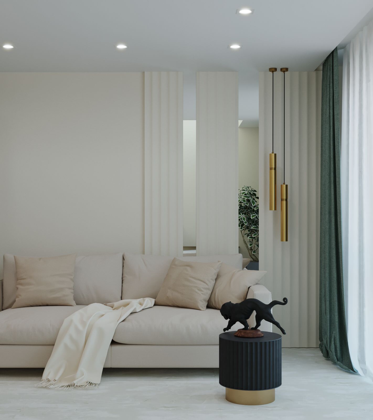 двухуровневая квартира в современном стиле