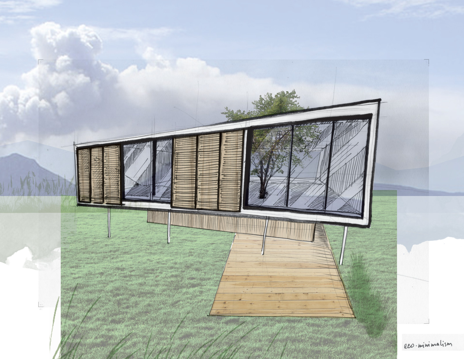 Обложка проекта: Концептуальное проектирование мульти-комплекса