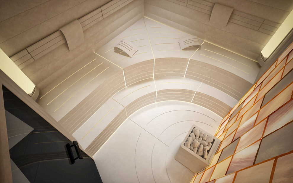 Дизайн-проект сауны Банного комплекса в пос.Жилино