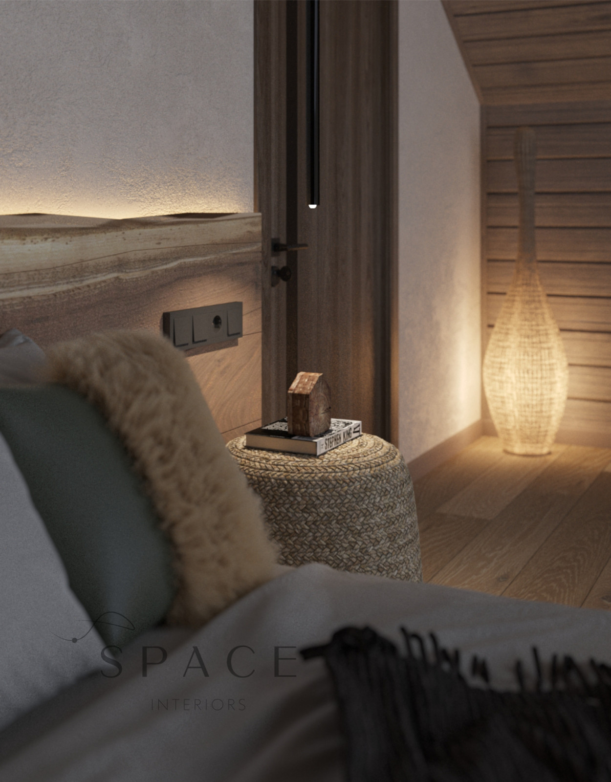 Спальня с видом на реку