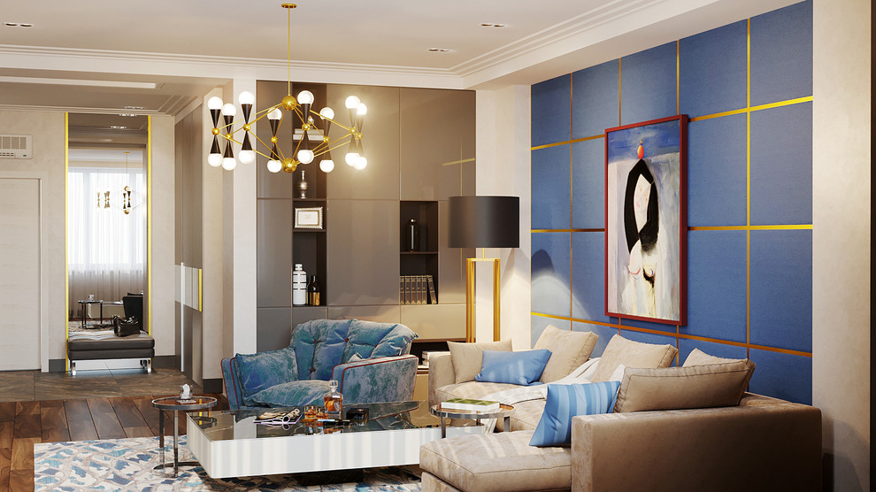 Интерьер в современном стиле 150 кв. м.