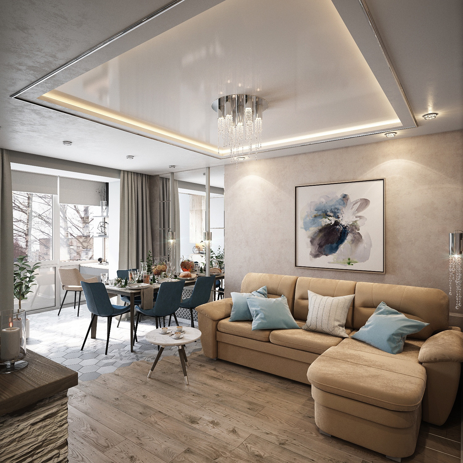 Квартира 61,61 м2
