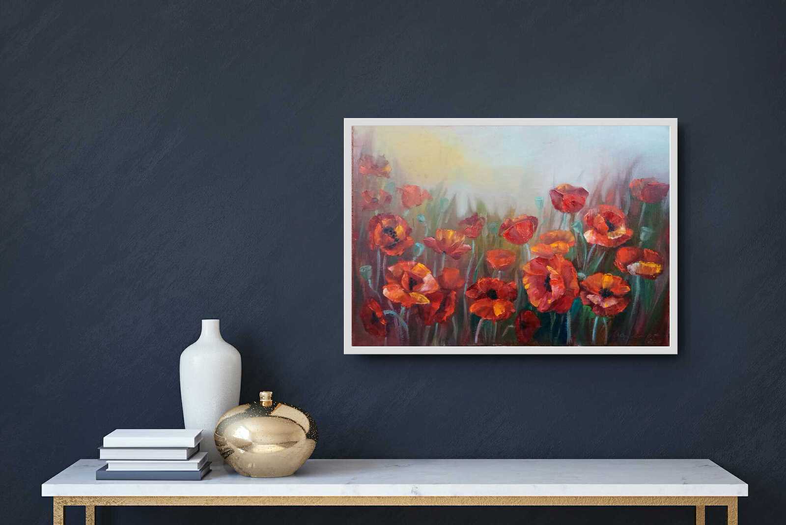 "Рассвет близко?..", 50*70. Холст, масло.