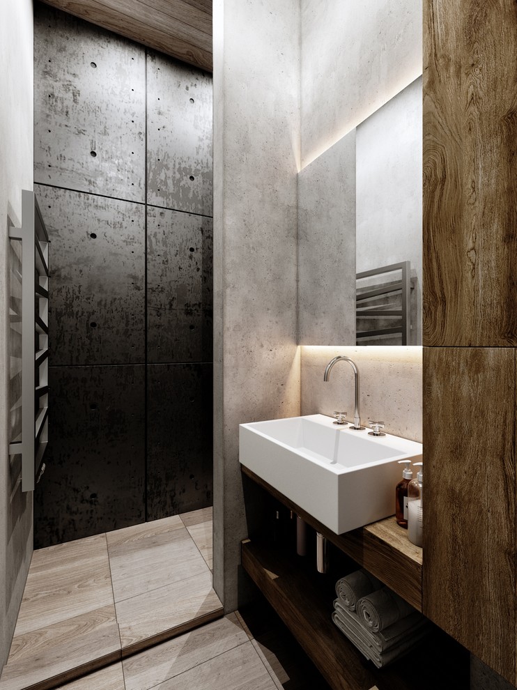 Проект квартиры в стиле лофт