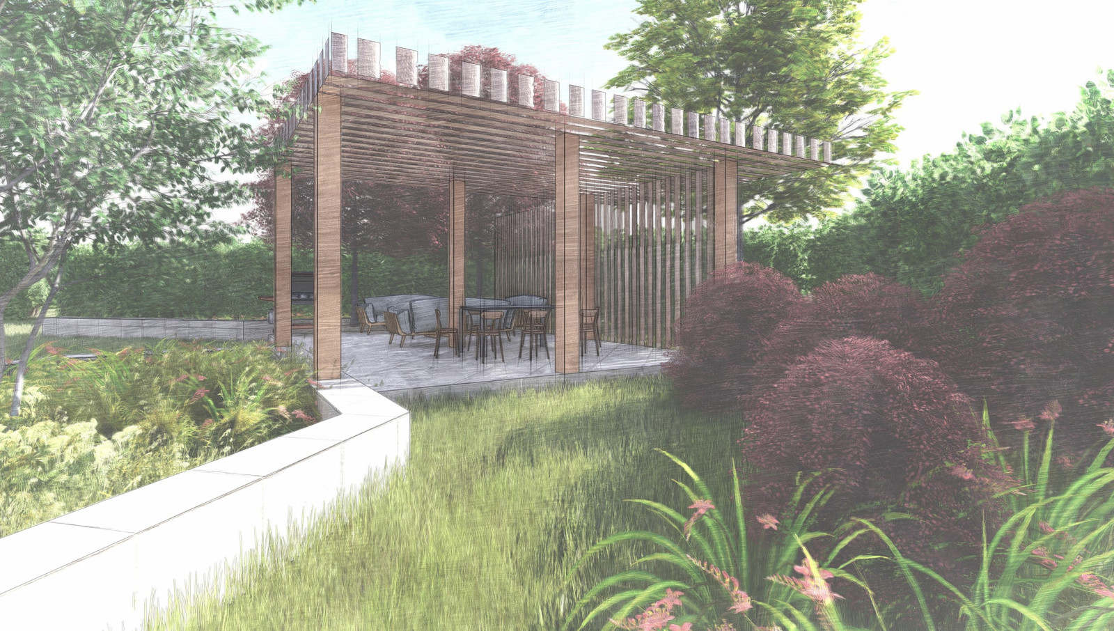 В пурпурной гамме. Ренессанс Парк. 2019 г.