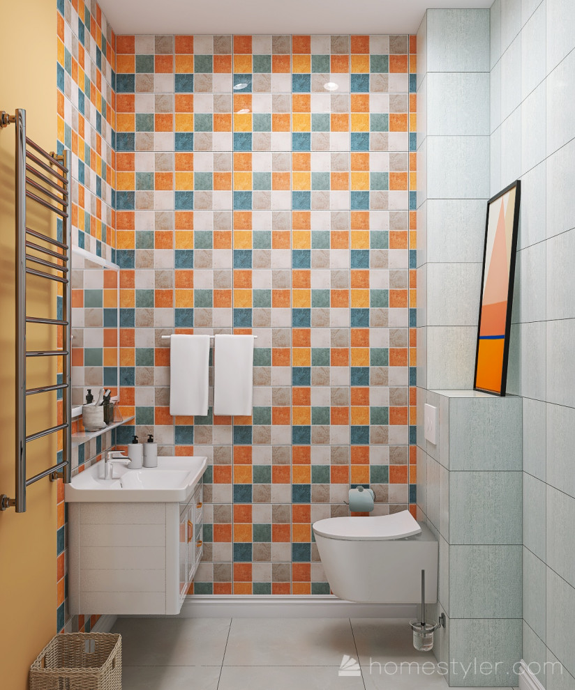 Проект двухкомнатной квартиры для семьи с детьми