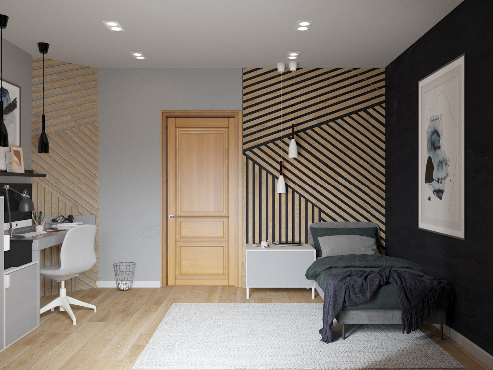 Таунхаус для большой семьи - спальни, санузлы