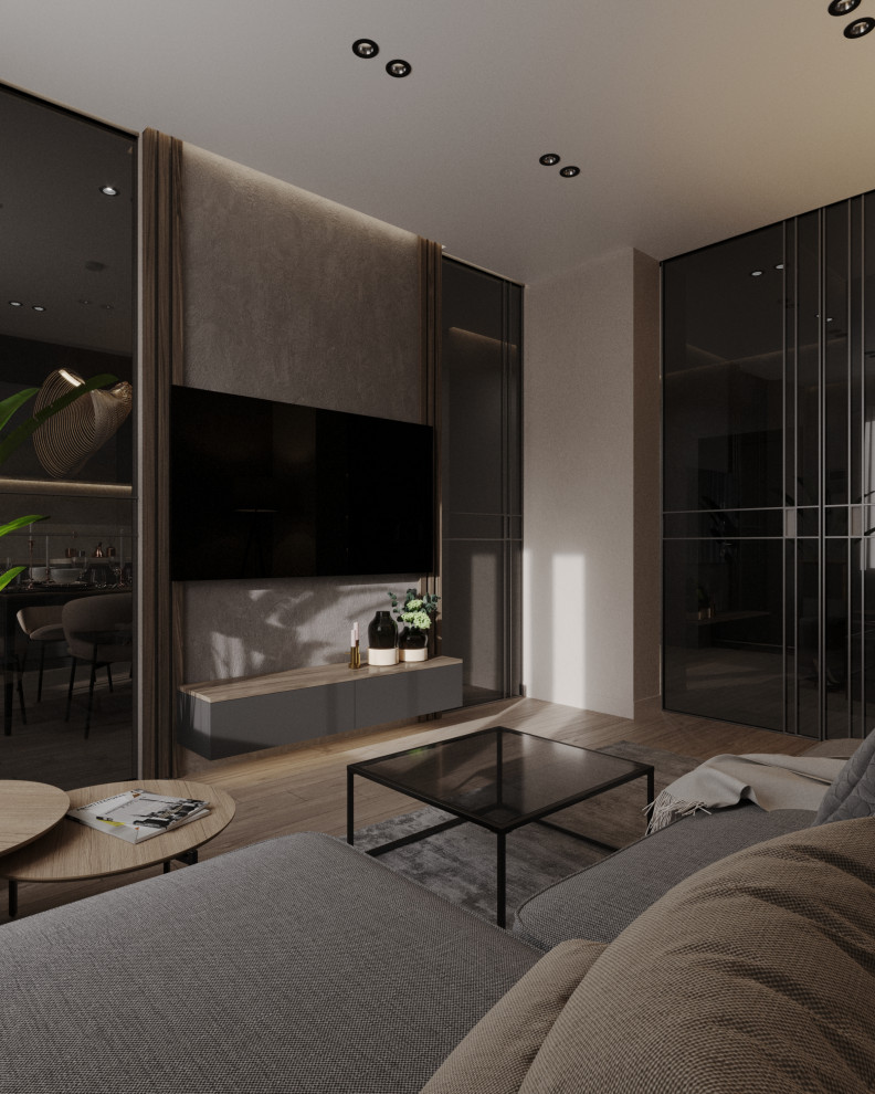 Двухкомнатная квартира с современным дизайном