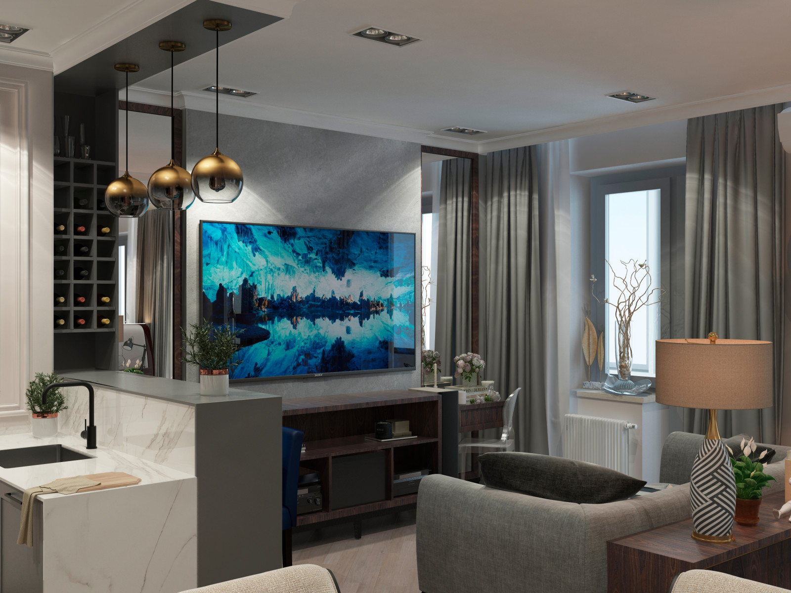 Студия для холостяка