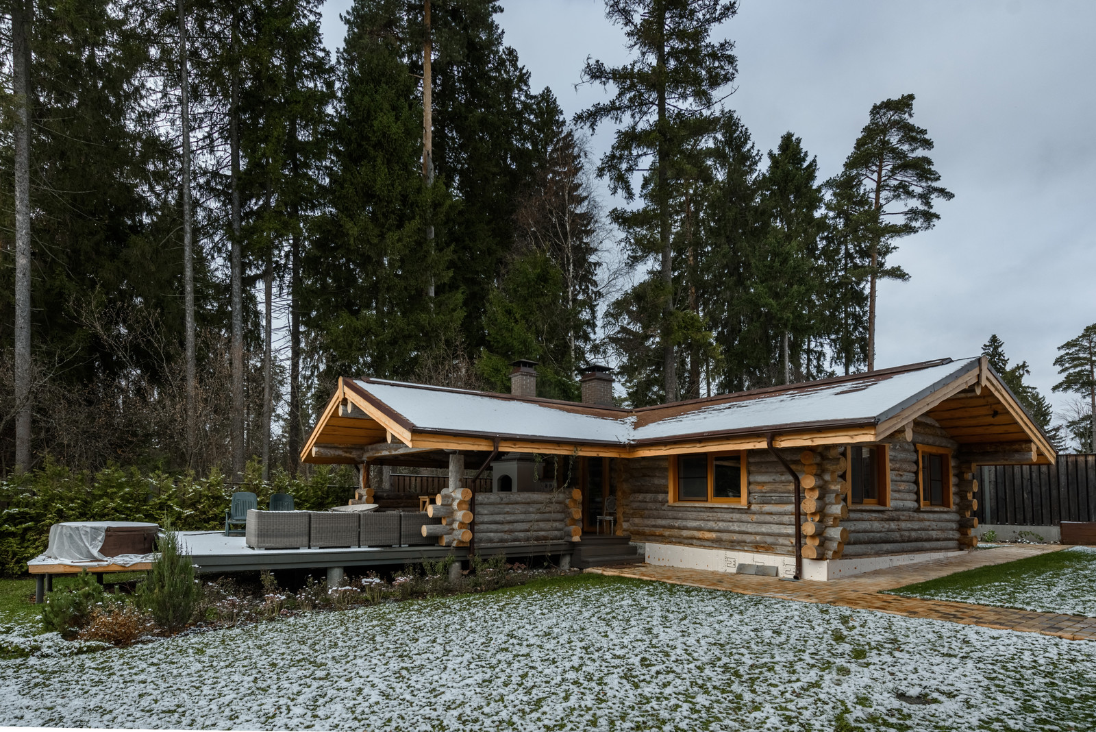 Баня в Истринских Холмах (малая)