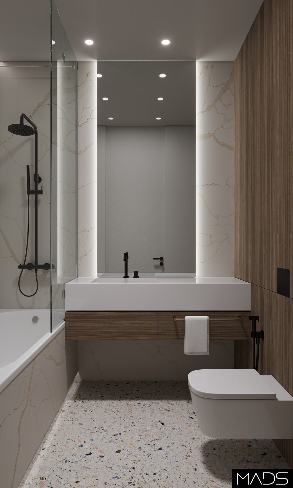 Дизайн-проект квартиры, 190 м2