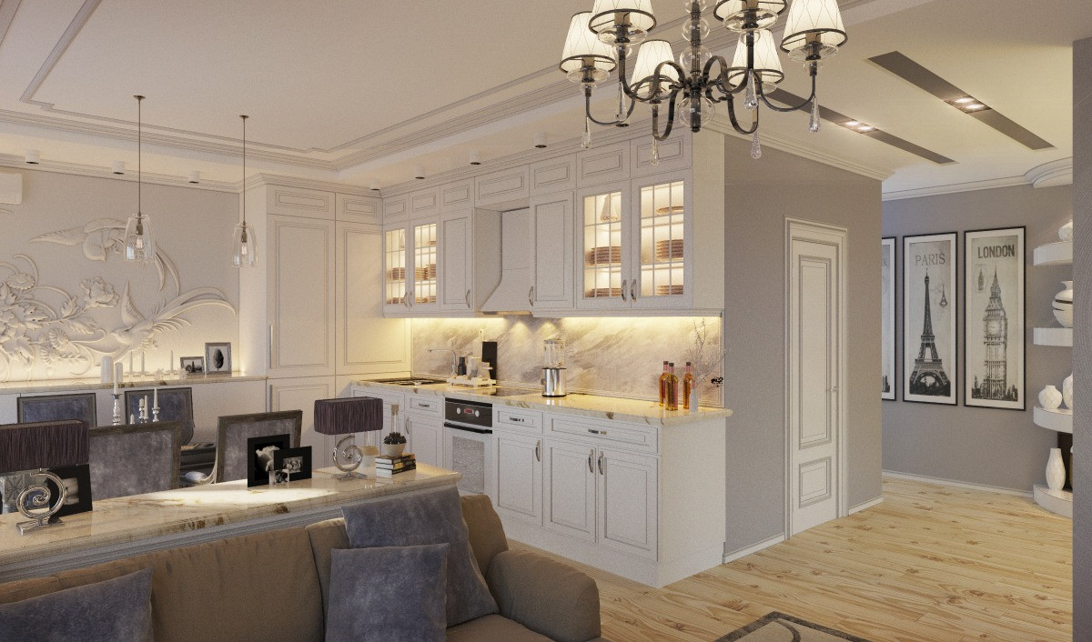 Квартира в классическом стиле