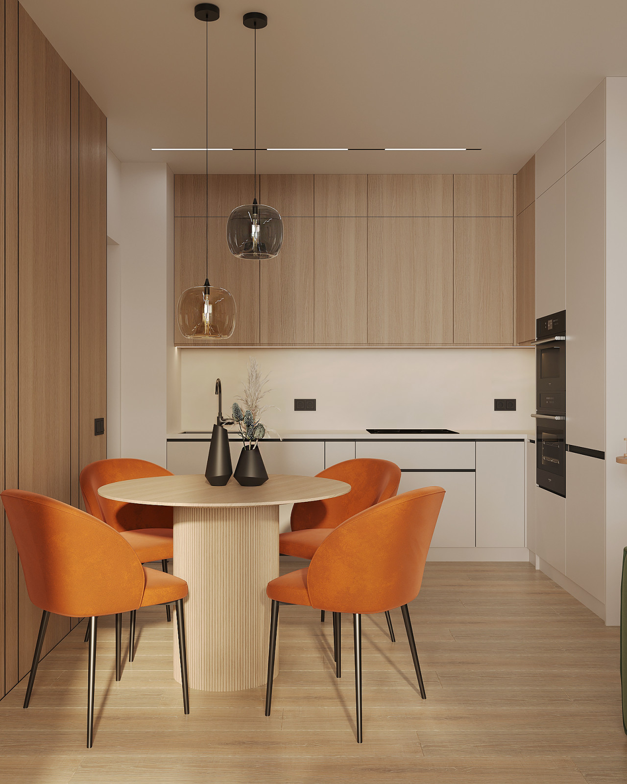 Двухкомнатная квартира для молодой девушки