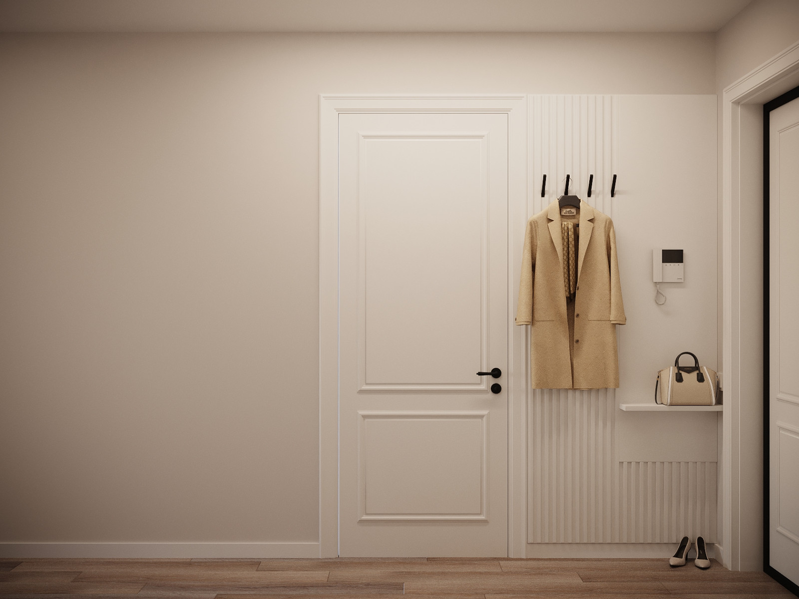 Интерьер трехкомнатной квартиры в стиле Неоклассика