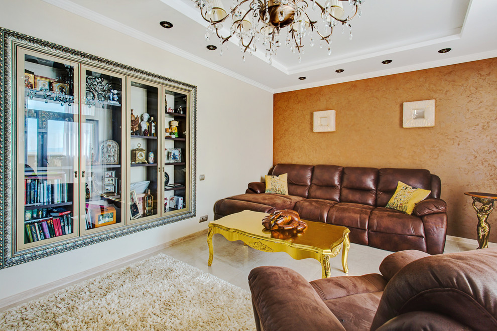 Трехкомнатная квартира с гардеробной и двумя ванными